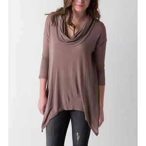 RED by BKE‎ Gray Cowl Neck Dress/Tunic size Medium